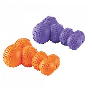Gor Rubber Super Giggle Bone (22cm) Orange/Purple