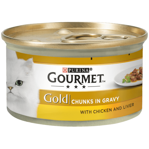 Gourmet Gold Chickenand Liver In Gravy 85g