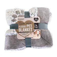 Grey Luxury Plush Blanket 110cm