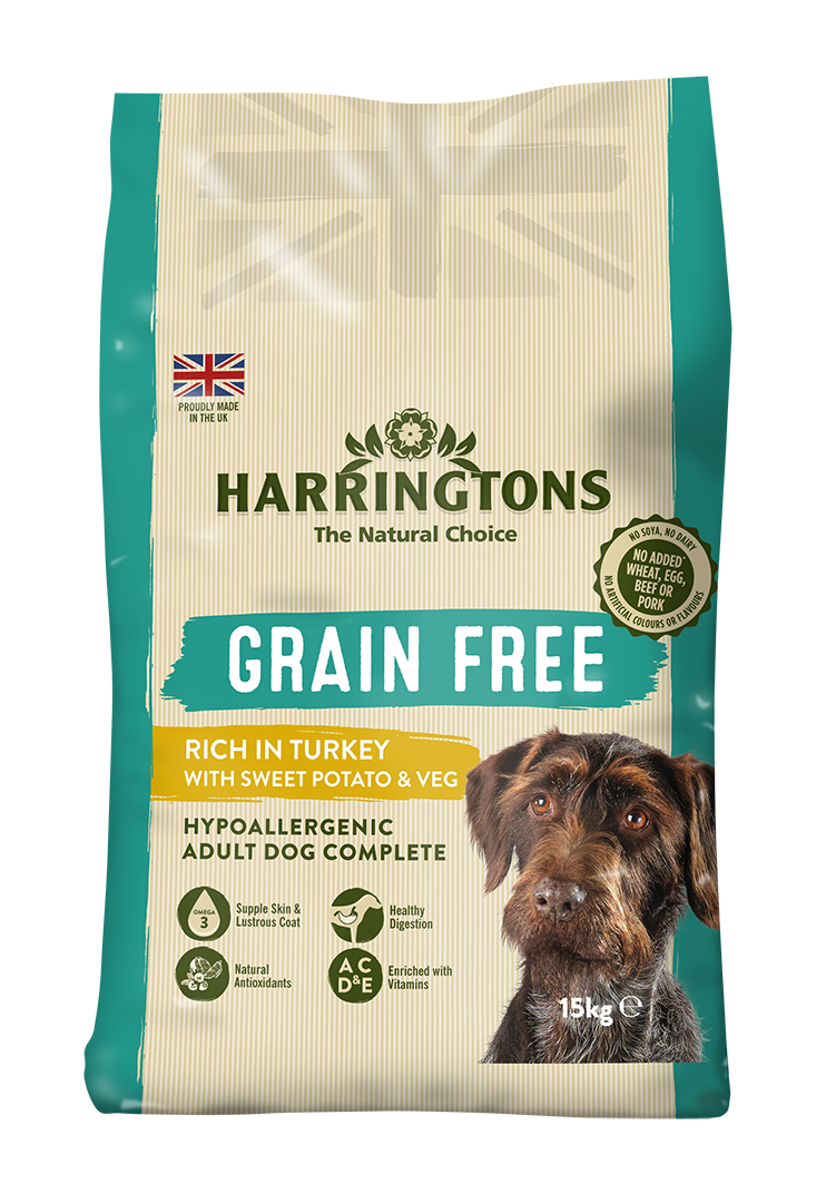 Harringtons Dog Grain Free Turkey&St/Pot 2 kg