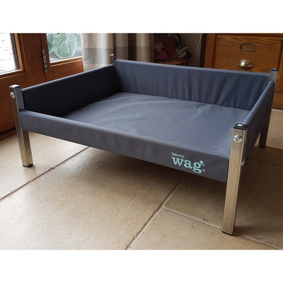 Elevated Dog Bed Grey