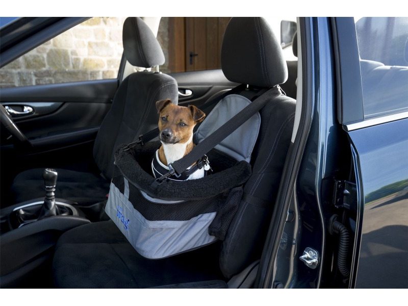 Pet Car Booster Seat Grey & Black