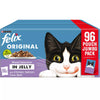 Felix Mixed Selection in Jelly Cat Food 96x100g