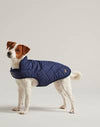 Joules Navy Quilted Coat Large