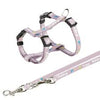 Junior Puppy Harness With Leash 23–34 Cm Light Lilac