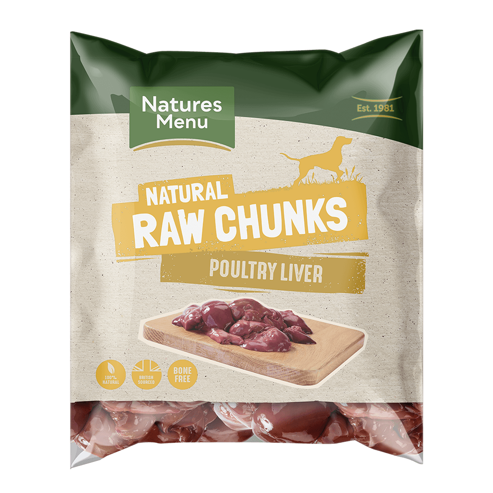 Natures Menu Poultry Liver 1kg