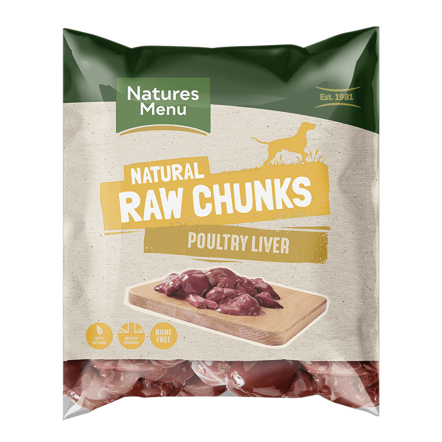 Natures Menu Poultry Liver 1kg