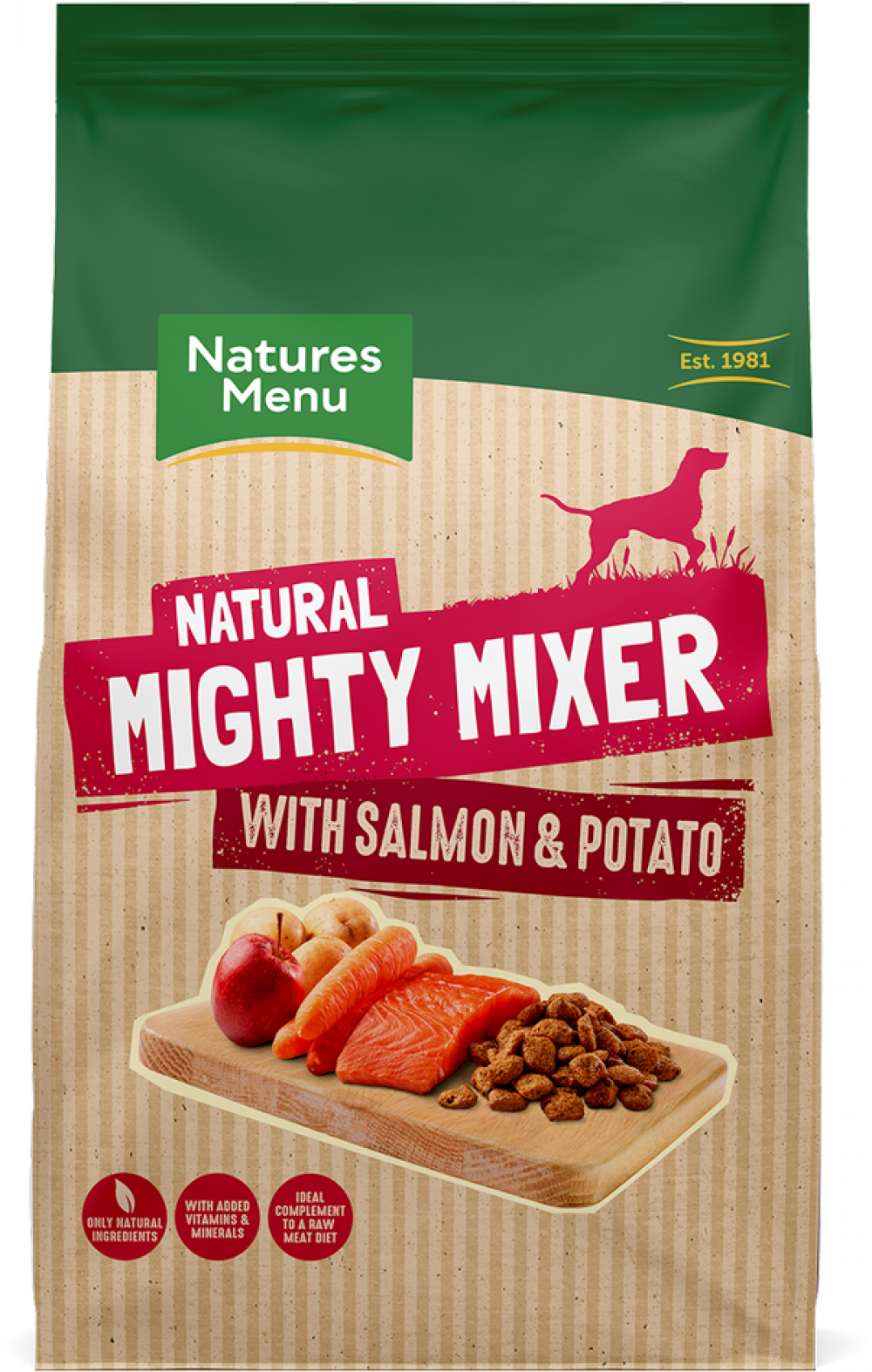 Natures Menu MightyMixer With Salmon & Potato 2kg