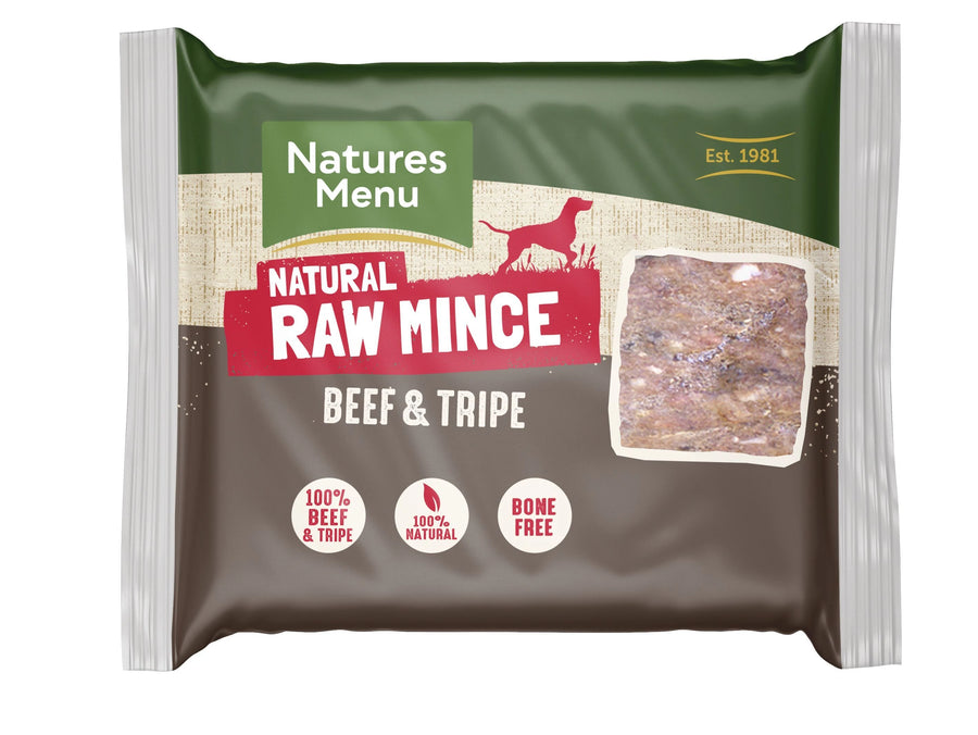 Natures Menu Mince Beef & Tripe 400g