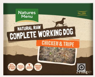 Natures Menu Working Dog Meals Chicken & Tripe