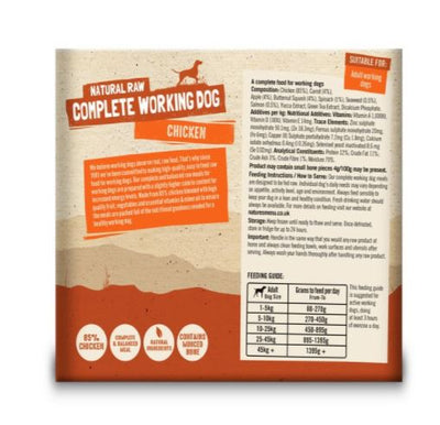 Natures Menu Working Dog Meals Chicken 500g