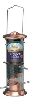 Walter Harrisons Cast Copper Plated Nyger Feeder 20cm