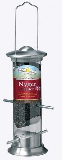 Walter Harrisons Steel Die Cast Nyger Feeder 20cm