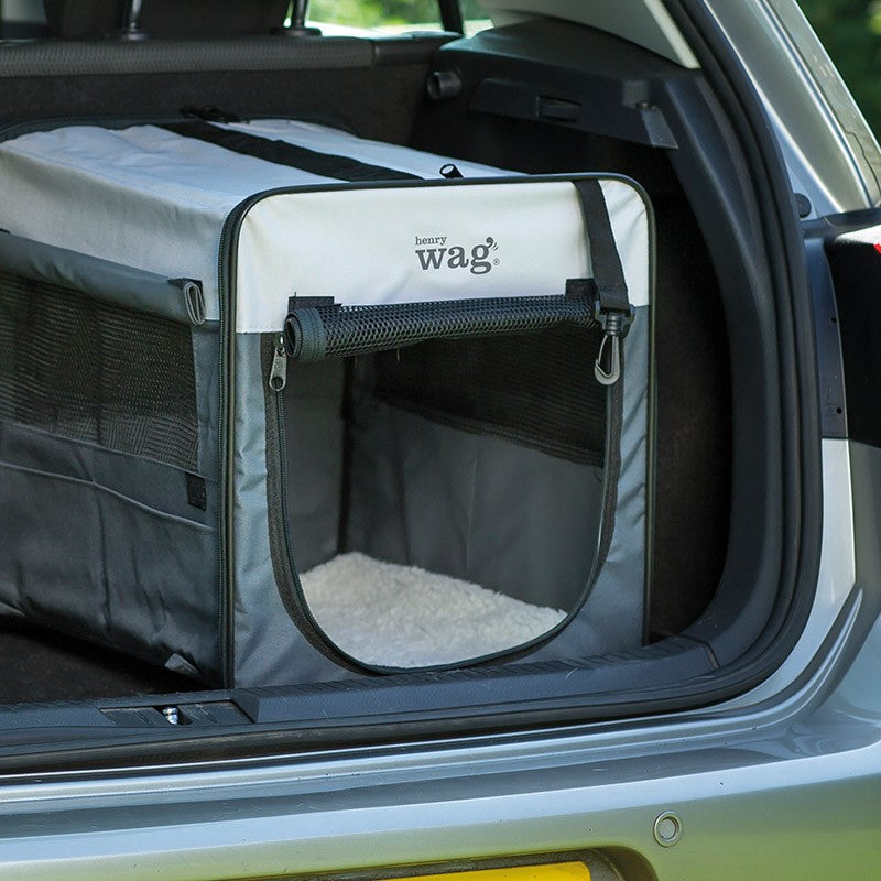 Henry Wag Pet Crate - Giant Steel Grey