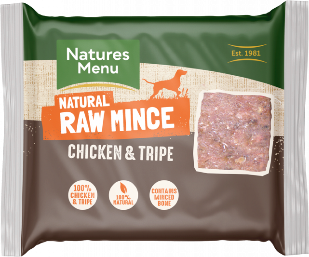 Natures Menu Mince Chicken And Tripe 400g
