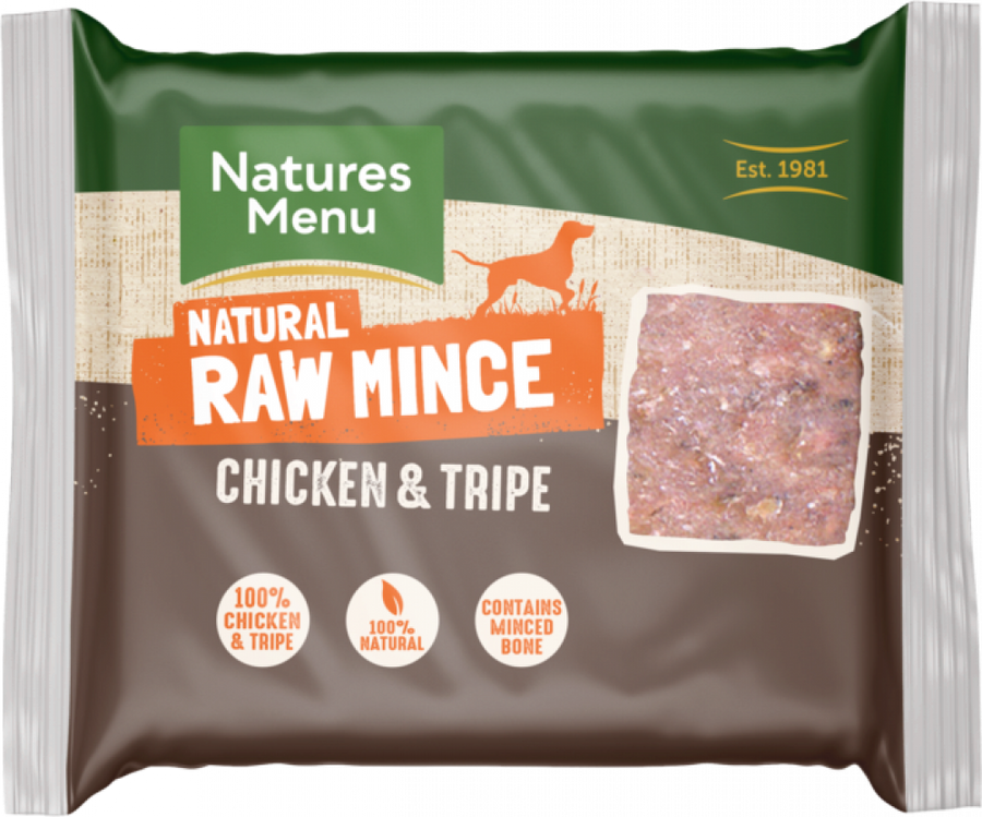 Natures Menu Mince Chicken And Tripe 400g