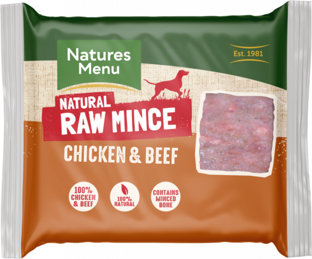 Natures Menu Mince Beef & Chicken 400g