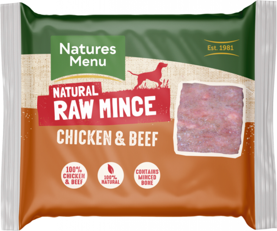 Natures Menu Mince Beef & Chicken 400g