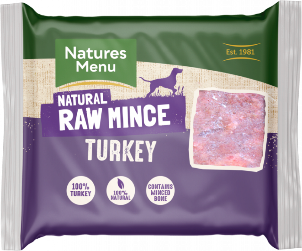 Natures Menu Mince Turkey 400g