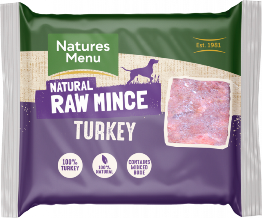 Natures Menu Mince Turkey 400g