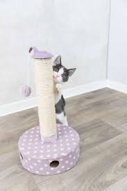 Junior Scratching Post Fleece 26×47cm Light Lilac