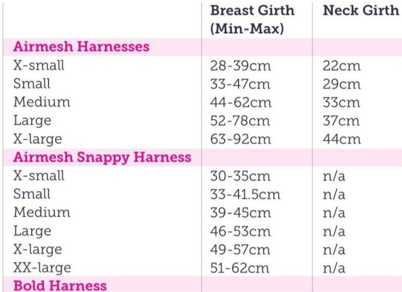 Doodlebone Airmesh Snappy Harness Neon Pink