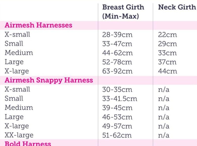 Doodlebone Airmesh Snappy Harness Blue