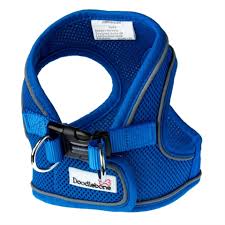 Doodlebone Airmesh Snappy Harness Blue