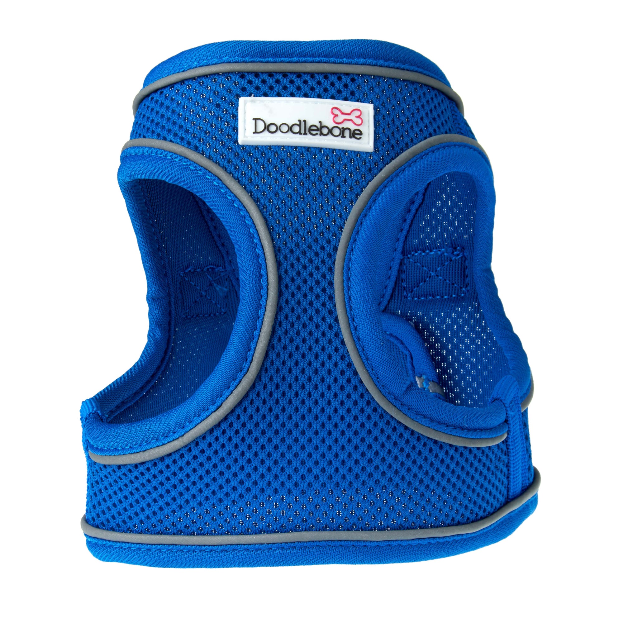 Doodlebone Airmesh Snappy Harness Blue