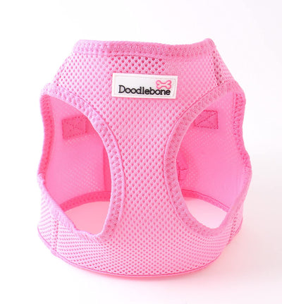 Doodlebone Airmesh Snappy Harness Pink