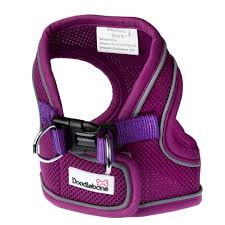 Doodlebone Airmesh Snappy Harness Purple