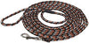 Mountain Rope Tracking Lead 10m 8mm Black & Orange