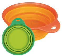 Travel Bowl Silicone & Solid Rim 500ml, 14cm