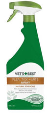 Vets Best Flea, Tick and Mite Away Spray 500ml