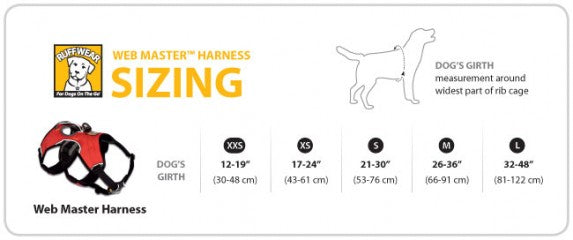 Ruffwear Julius Harness Sizes Ruffwear Web Master Harness Red